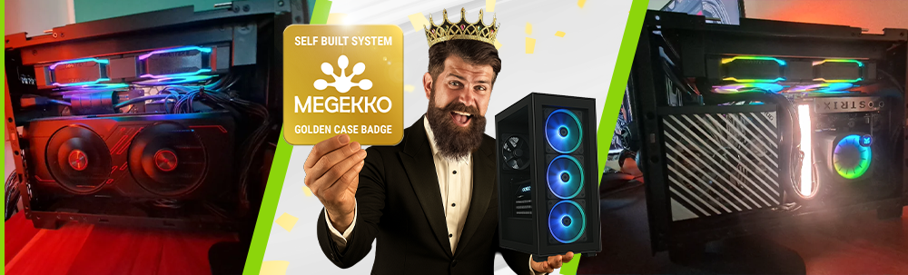 Golden Case Badge banner maart 26